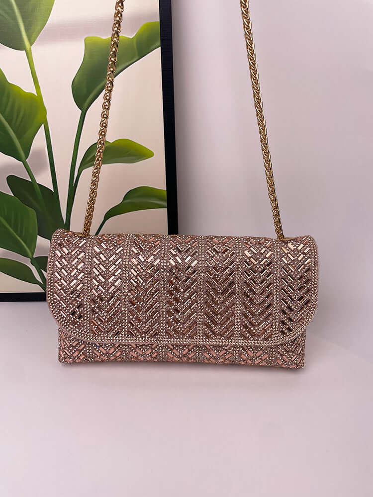 Party Clutch Golden String