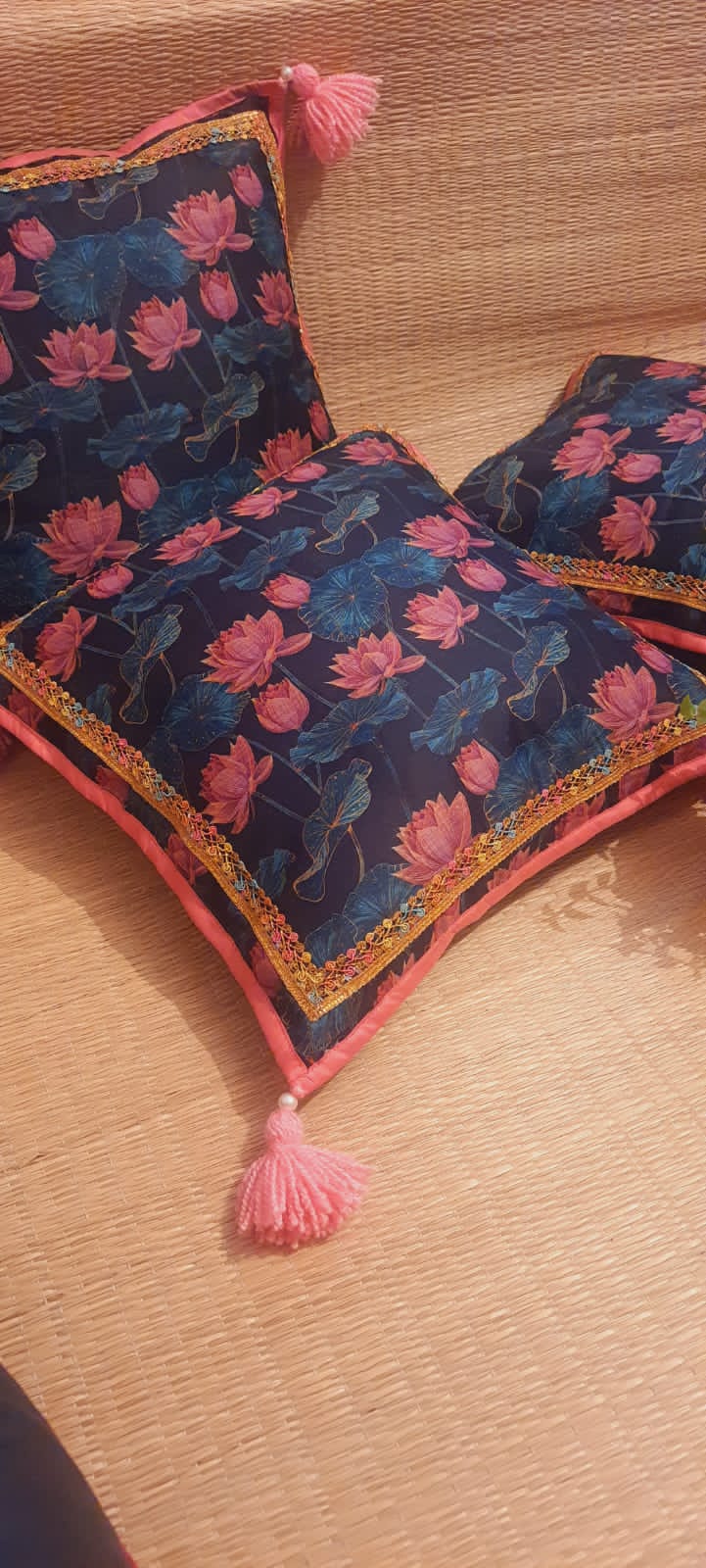 Tasseled Cushion Covers