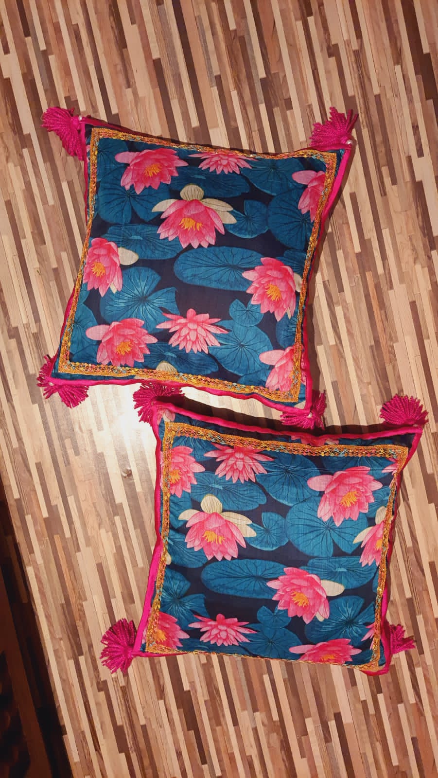 Tasseled Cushion Covers