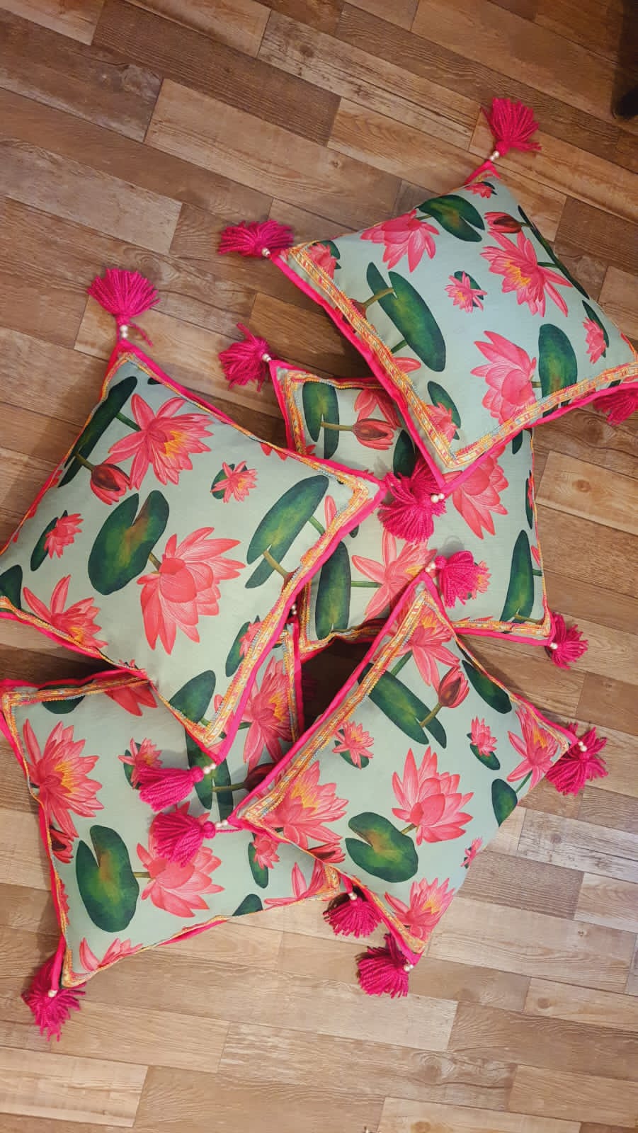 Tasseled Cushion Covers