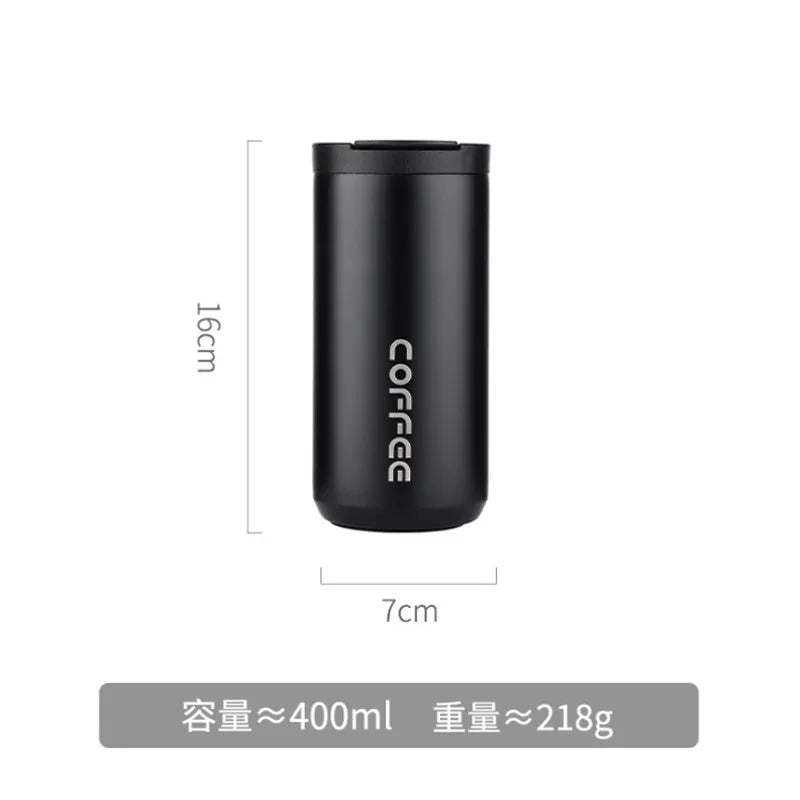 Creative Thermos Cup Stainless Steel Coffee Cup Car 304 Cup
